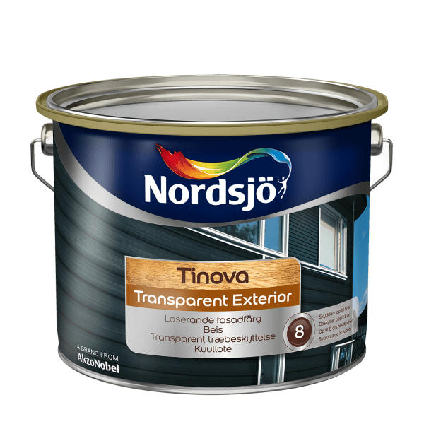 Nordsjö Tinova Transparent Exterior - Pris fra