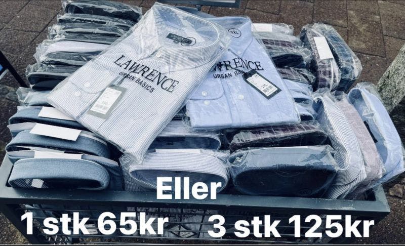 Vores super populærer skjorter til mænd er tilbage på lager. 

Fra xl - 5 xl (xxxxxl)

Ass. Farver og størrelser
Vi har masser på lager. 

Klik og hent allerede i dag?