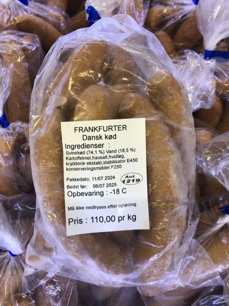 Frankfurter pølser