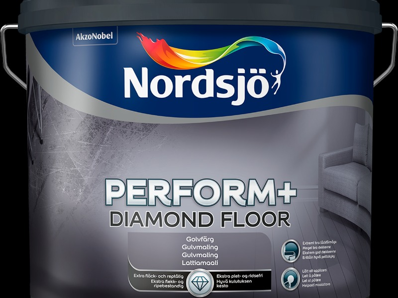 Nordsjö Perform+ Diamond Floor Priser Fra: