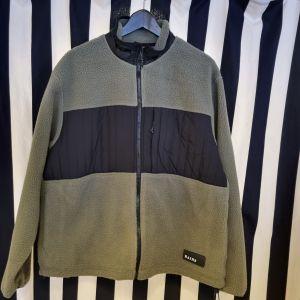 RAINS Fleece Jacket, Olive 1852-logo