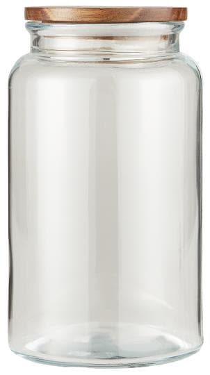 Ib Laursen | Opbevaringskrukke med trælåg 3750ml.-logo