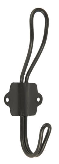 Ib Laursen Brørup knage sort H: 11cm.-logo