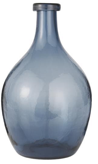 Ib Laursen | Blå glasballon H36cm. Ø20cm.