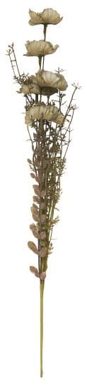 Ib Laursen Blomst grå/grønne nuancer L50cm.-logo