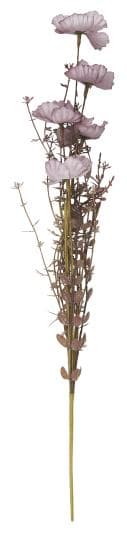 Ib Laursen Blomst lilla/grønne nuancer L50cm.-logo