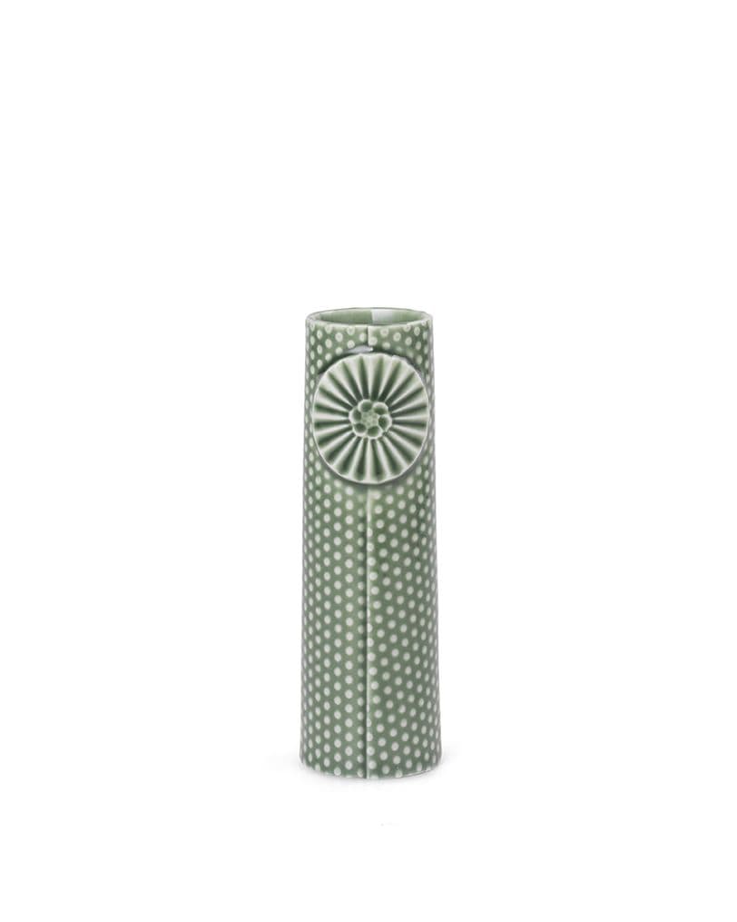 Dottir - PIPANELLA vase dot mini green-logo