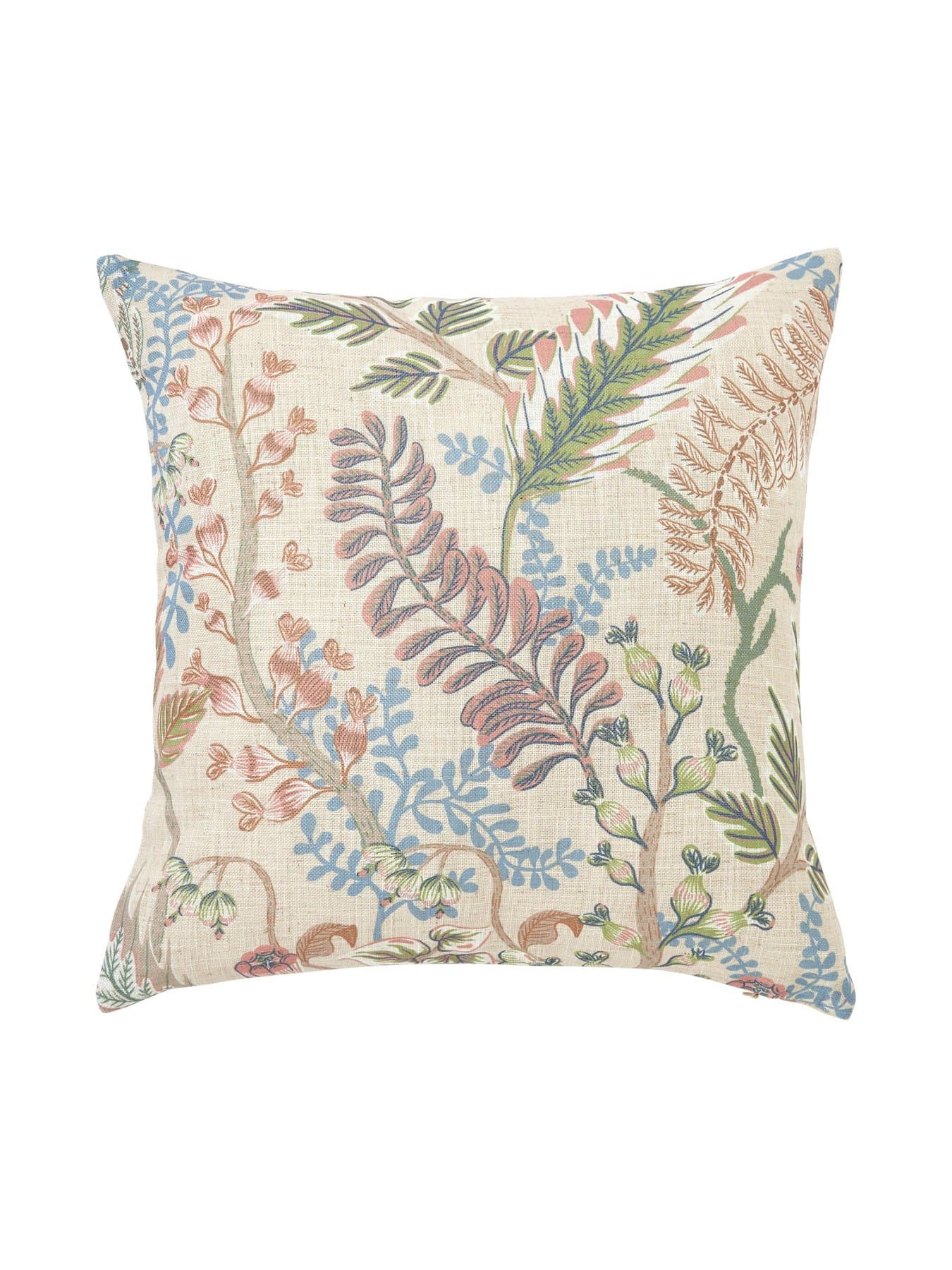 Svanefors pudebetræk m/blomster 45x45cm. -logo