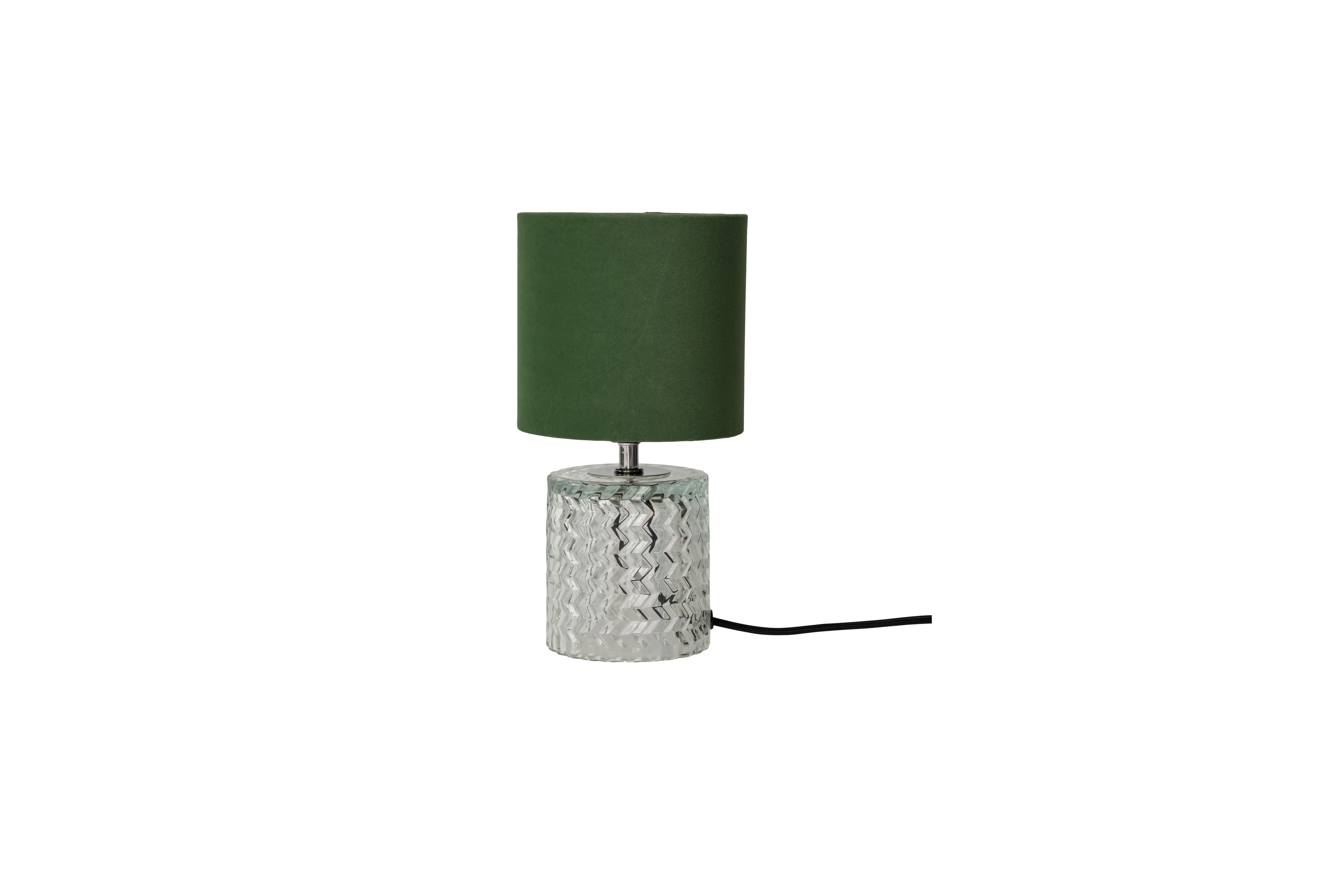 Speedtsberg - Bordlampe Dida mørkegrøn H29cm