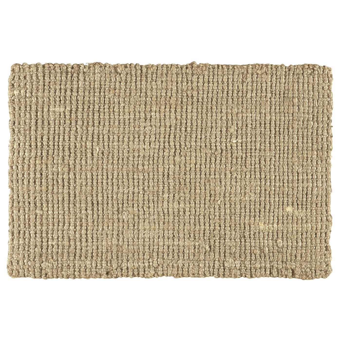 Ib Laursen - Dørmåtte m/gummi bagside Jute flet B: 60 L: 90-logo