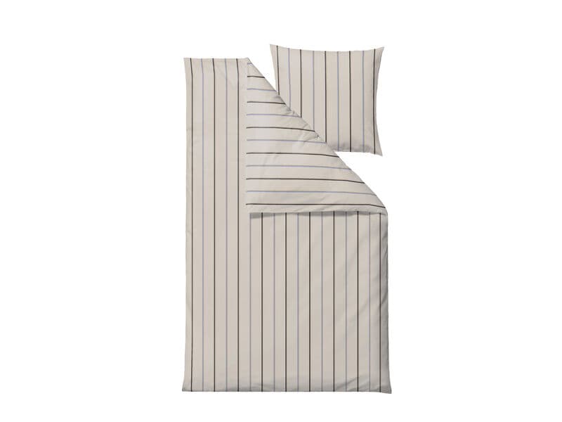 Södahl Sengetøj Stripe Beige 140X200cm-logo