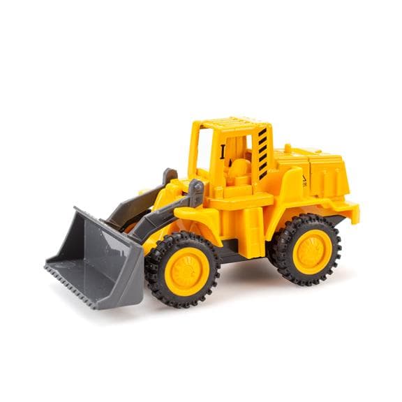 Magni - Lille arbejdsbil m/pull back gravko 7 cm.-logo