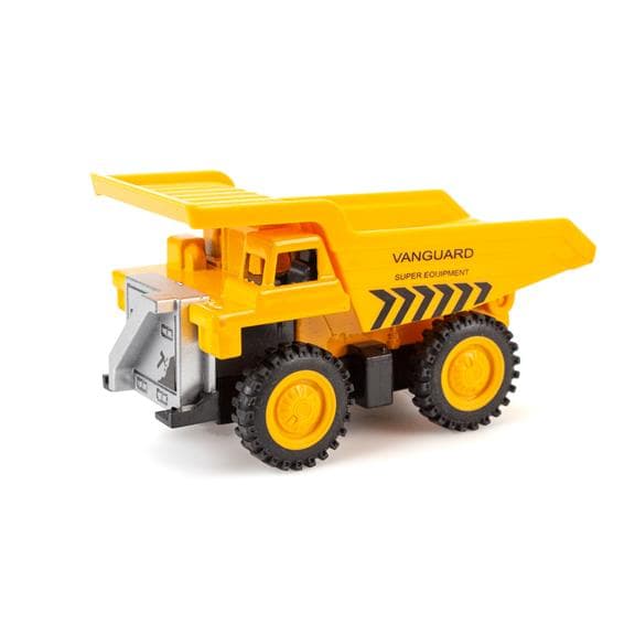 Magni - Lille arbejdsbil m/pull back dumper 7 cm.