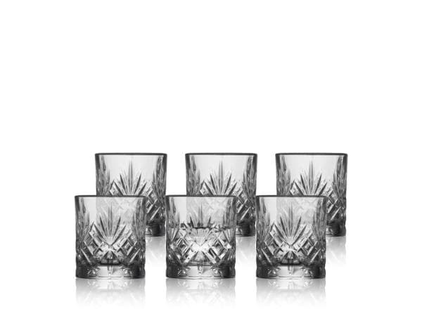 Lyngby Glas Krystal Melodia Shotglas 8 cl 6 stk.-logo