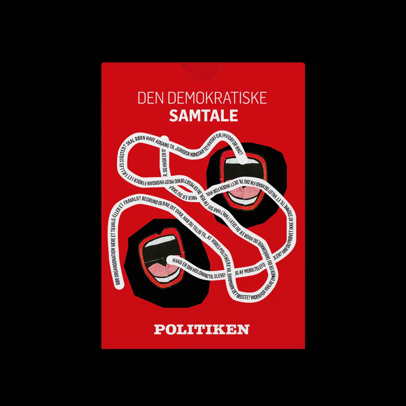 SNAK selskabsspil - Politikken - Den Demokratiske Samtale-logo