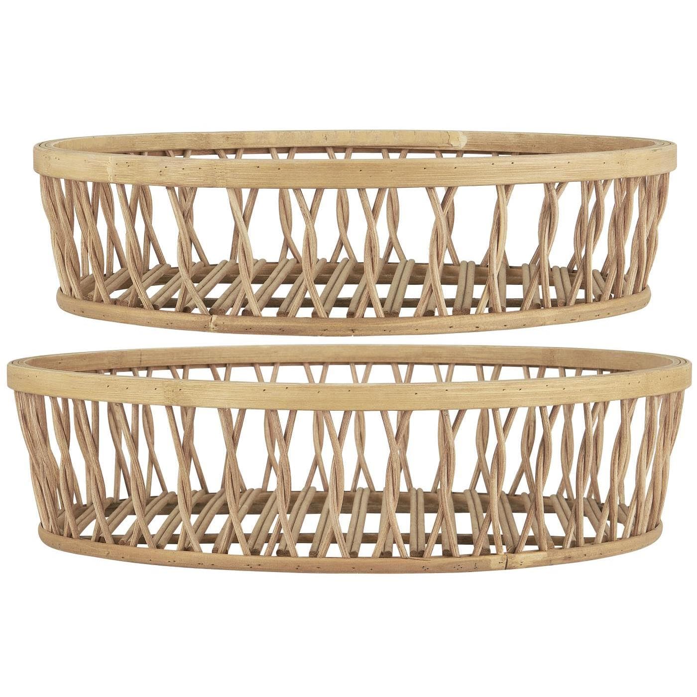 Ib Laursen - Bakkesæt m/2 stk bakker. D: 36/41 cm. -logo