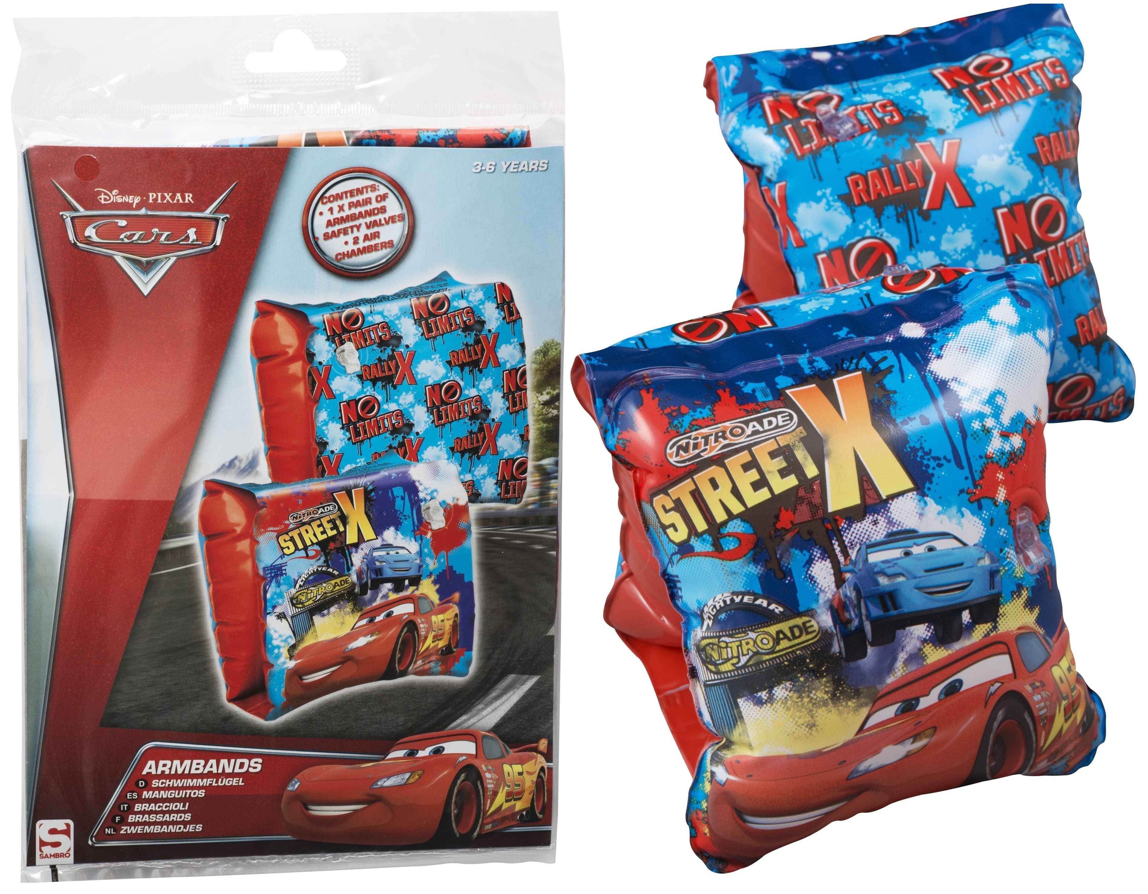 Disney Cars badevinger 3-6 år 18-30 kg.-logo