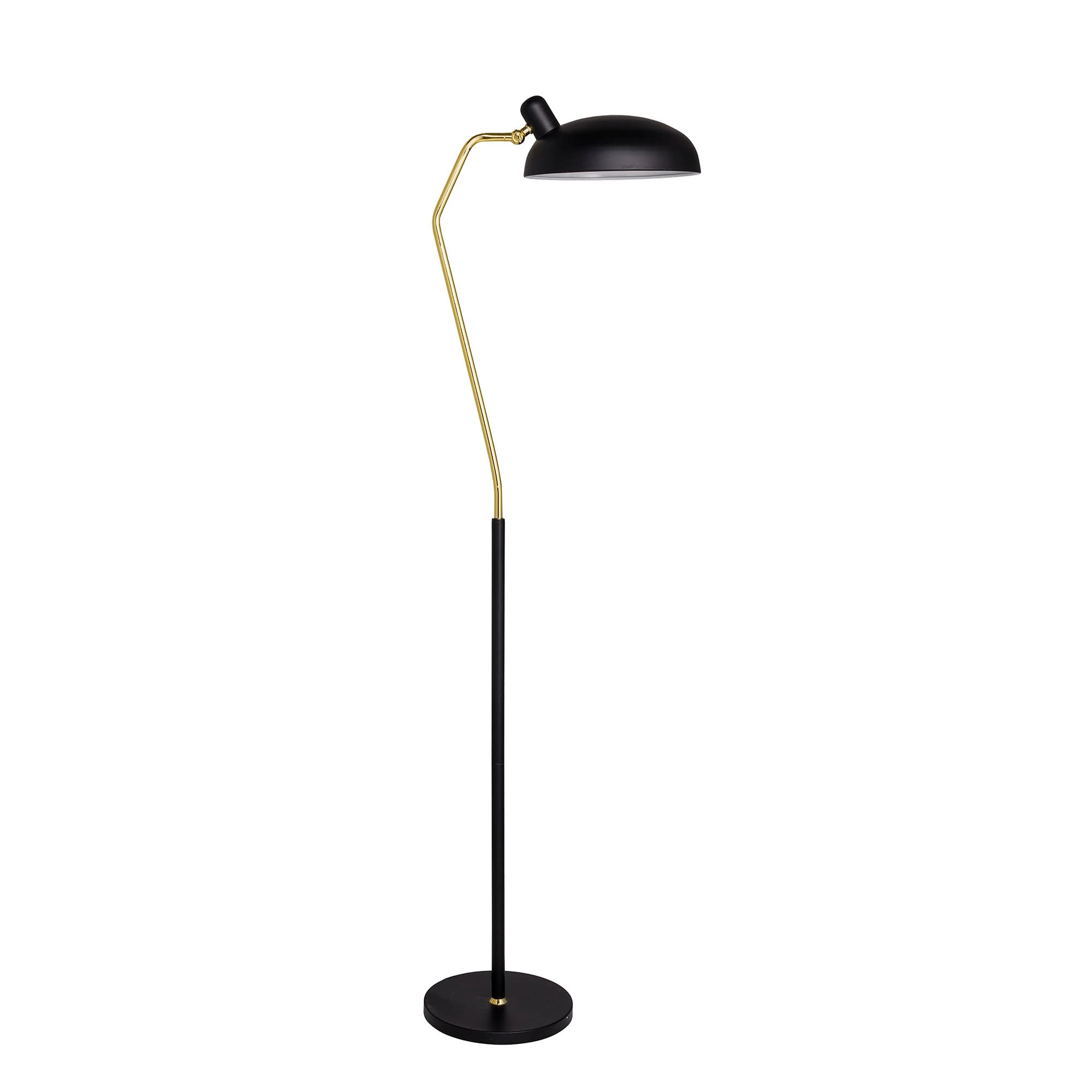 Bloomingville - Roseanna Gulv Lampe, Sort, Metal Ø28XH150 CM-logo