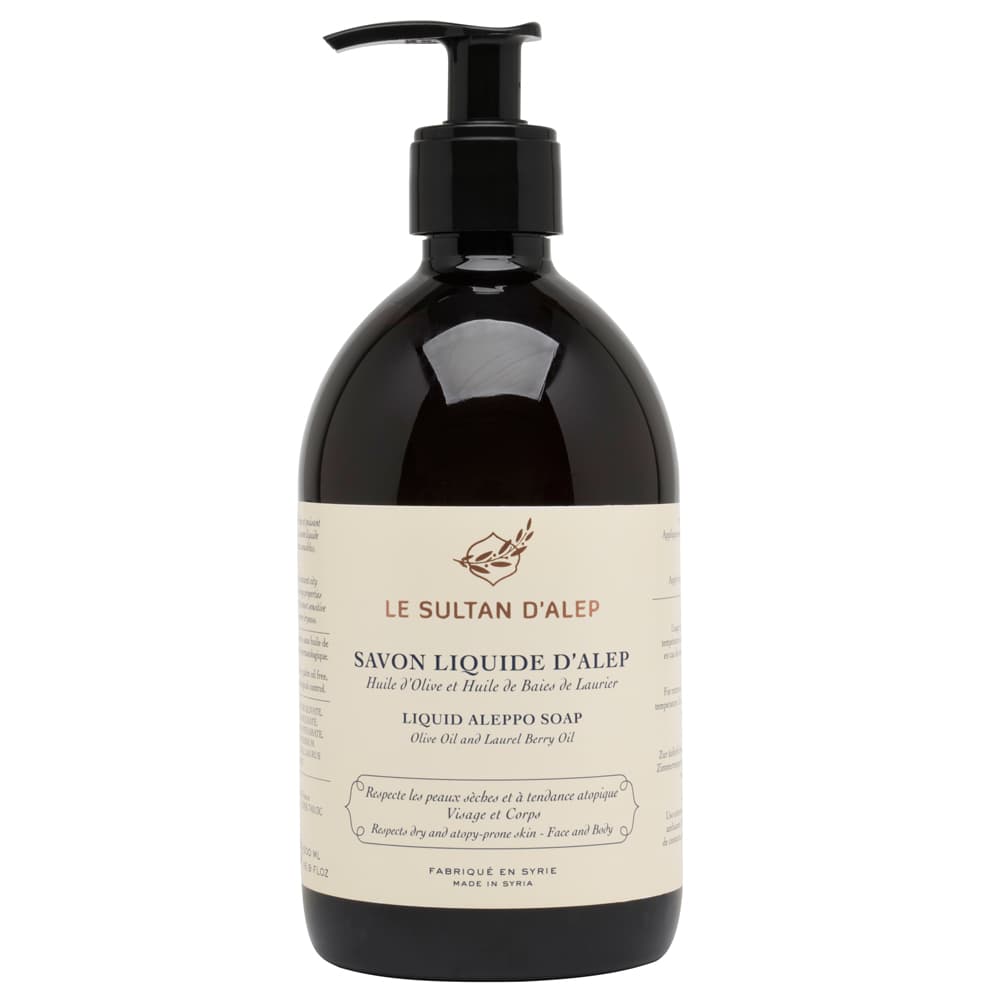 LE SULTAN D´ALEP - Aleppo flydende sæbe Neutral 500ml.-logo