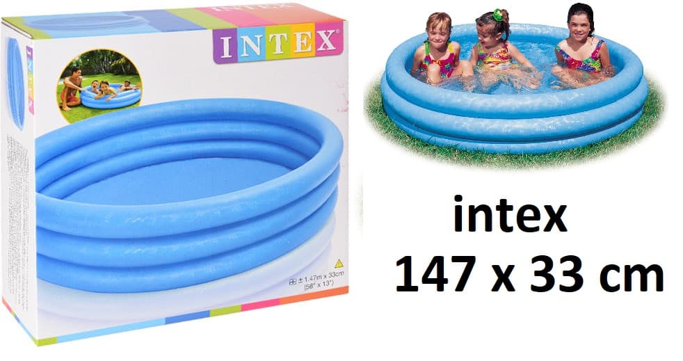 Intex badebassin 147x33cm. -logo