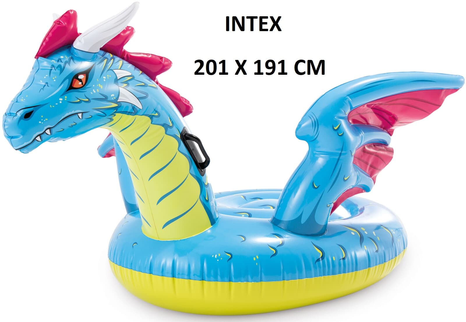 Intex badedyr drage 201x191 cm.-logo