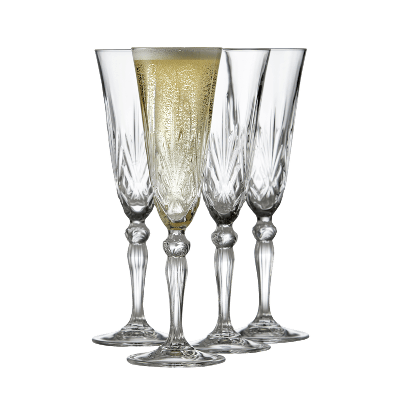 Lyngby Glas - Melodia Champagne 16cl. 4 pak. 