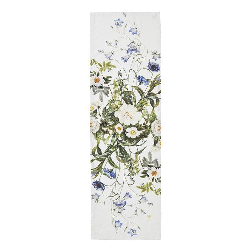 Jim Lyngvild - Bordløber Blue Flower Garden 45x145cm.-logo