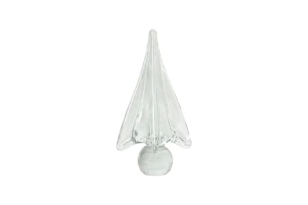 Speedtsberg juletræ i glas H: 18cm. -logo