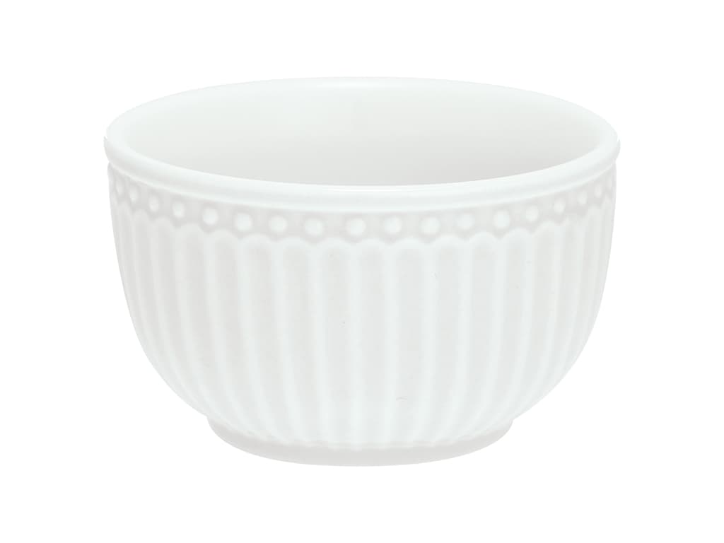 GreenGate Everyday Alice skål hvid 100ml.-logo