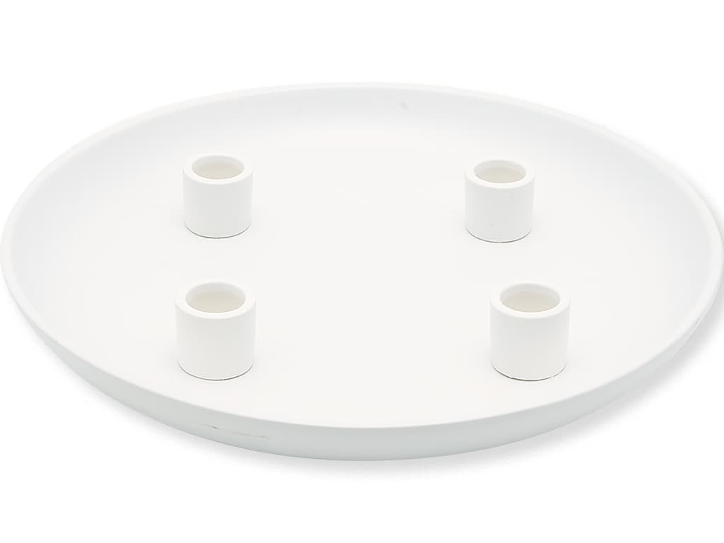GreenGate adventsstage hvid keramik-logo