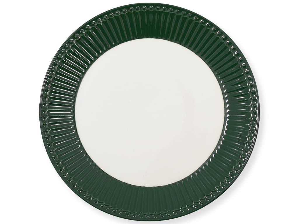 GreenGate Everyday Alice Frokosttallerken grangrøn-logo