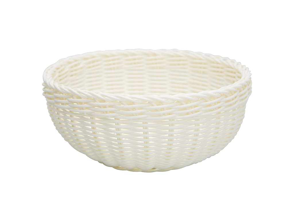 GreenGate brødkurv i hvid plast-logo