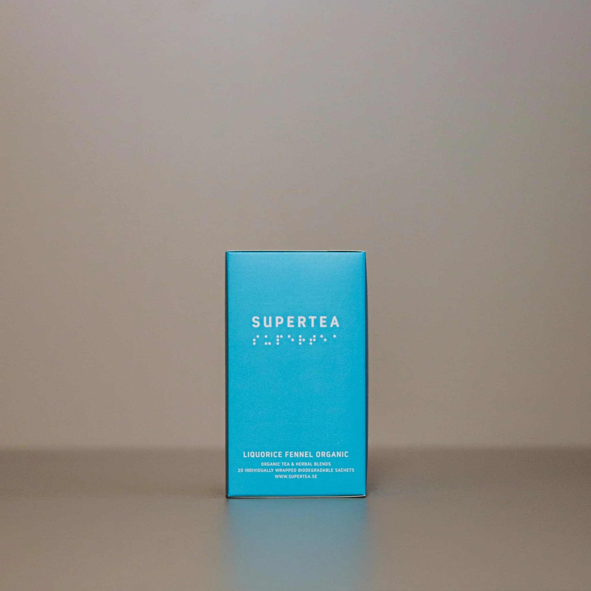 Teministeriet - Supertea Liquorice Fennel Organic 20 stk. bionedbrydelige breve-logo
