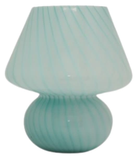 Au Maison - Murano Joyfull  Lampe Lyseblå D23xH24cm-logo