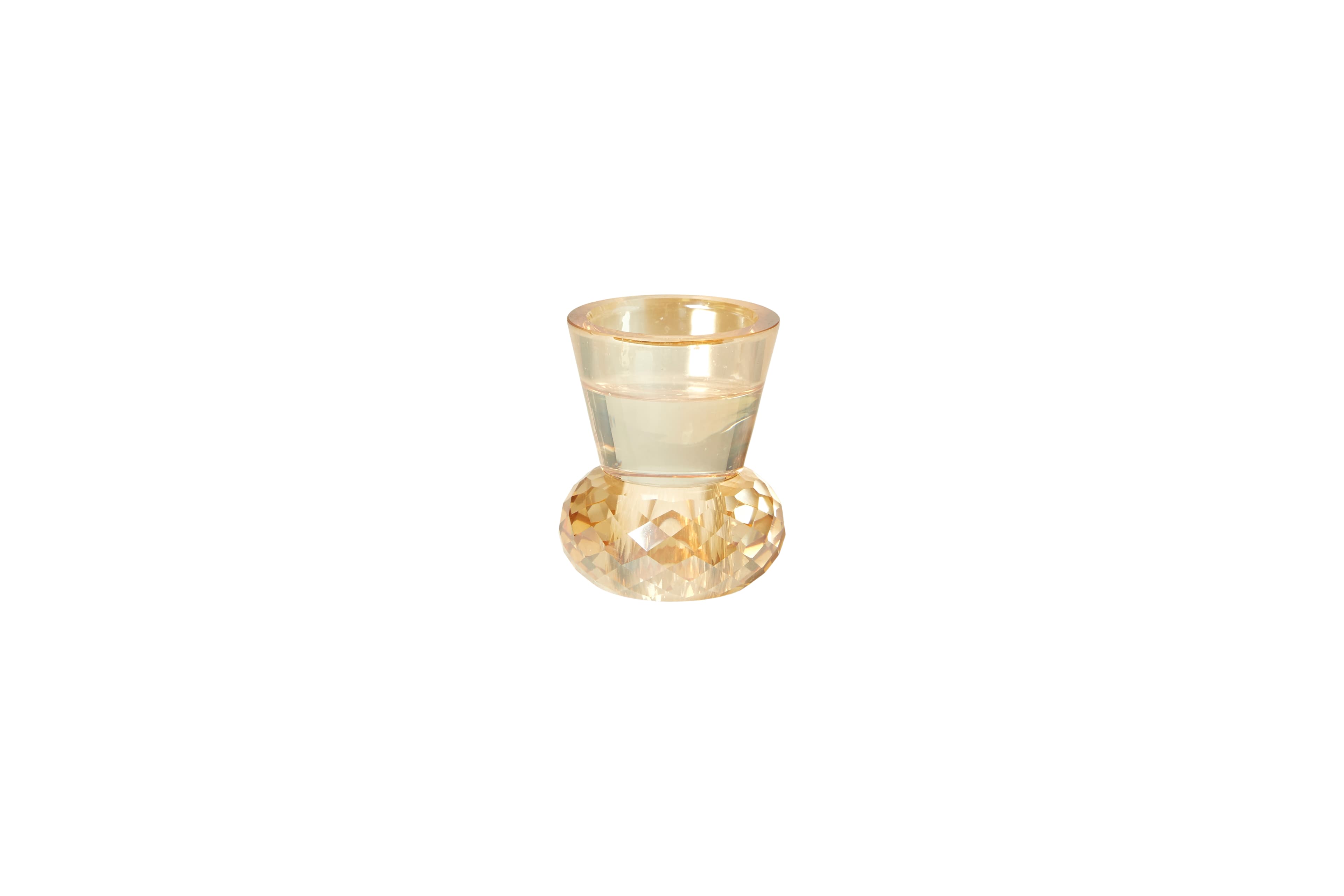 Speedtsberg vendbar krystalstage Amber H 7cm. -logo