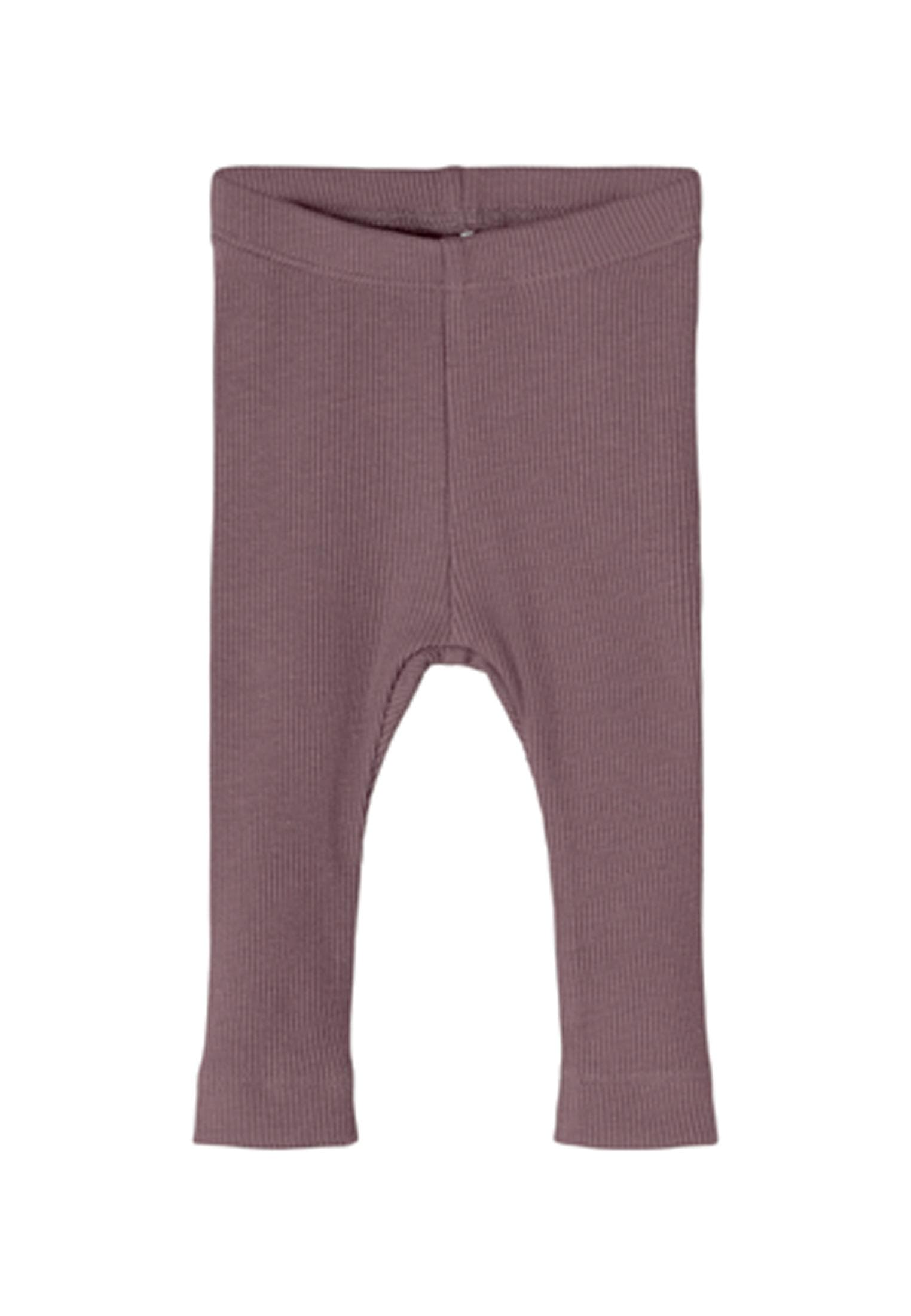 Name It - Leggings mørke lilla 80-logo