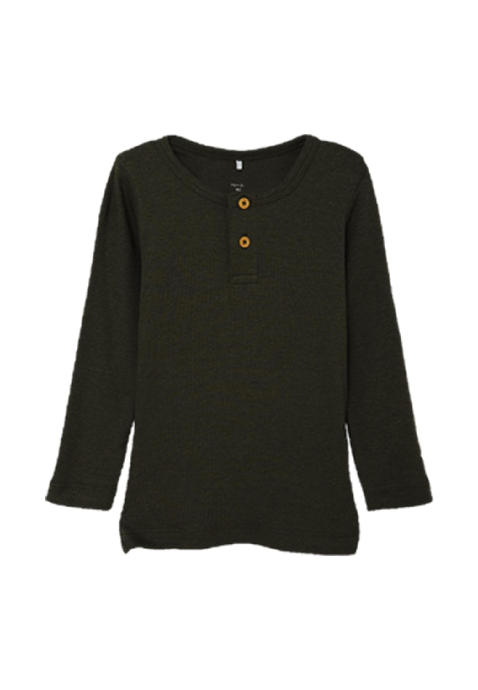 Name It - Langærmet bluse mørkegrøn 86-logo