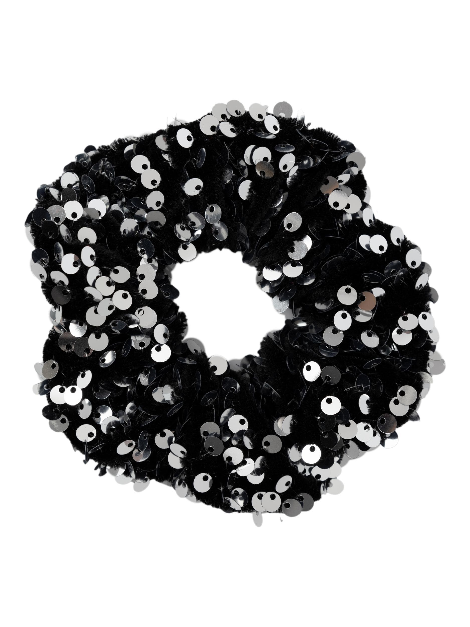 Name It - Scrunchie m/ palietter onesize sort-logo