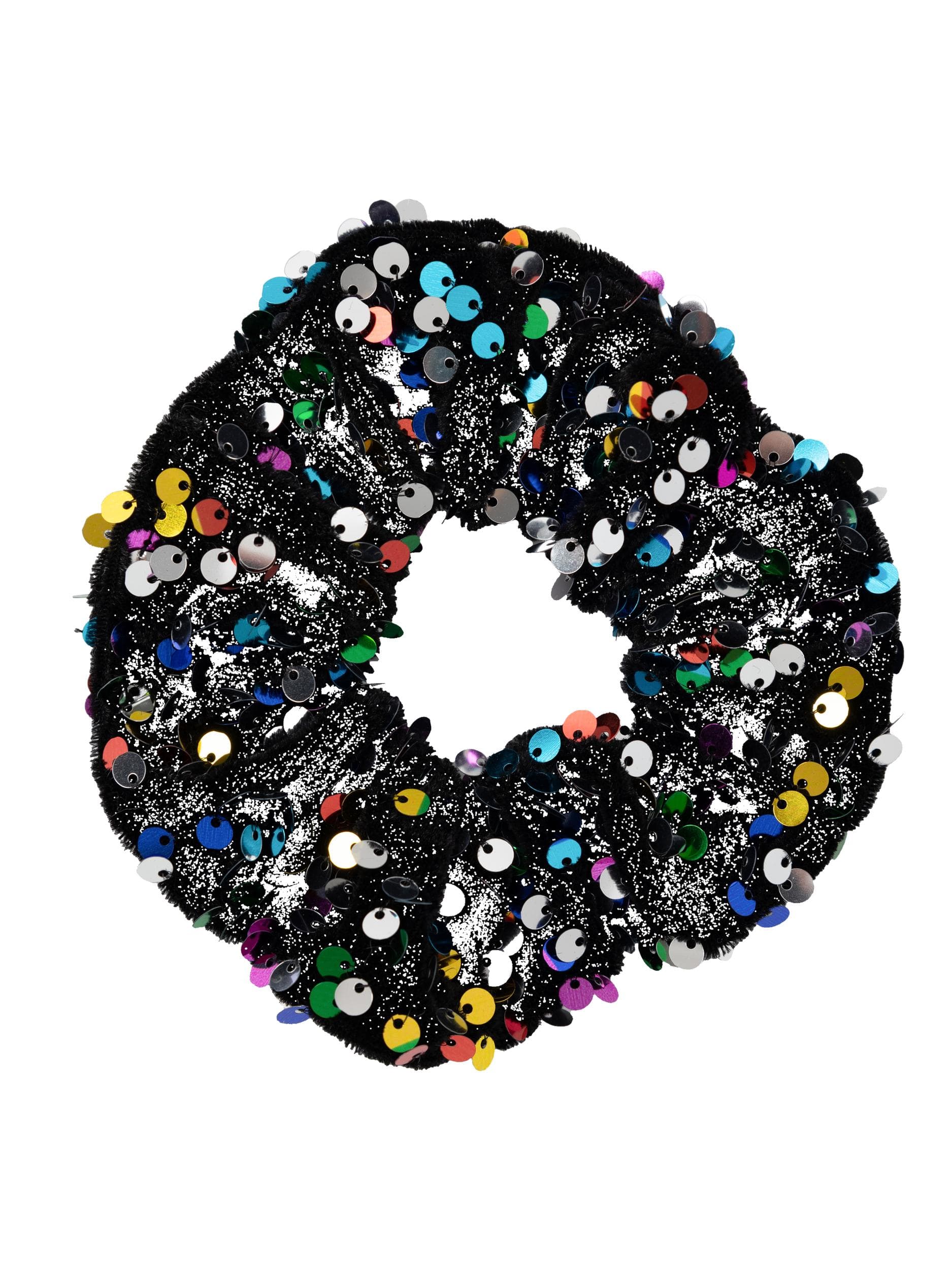 Name It - Scrunchie m/ farverige palietter onesize sort-logo