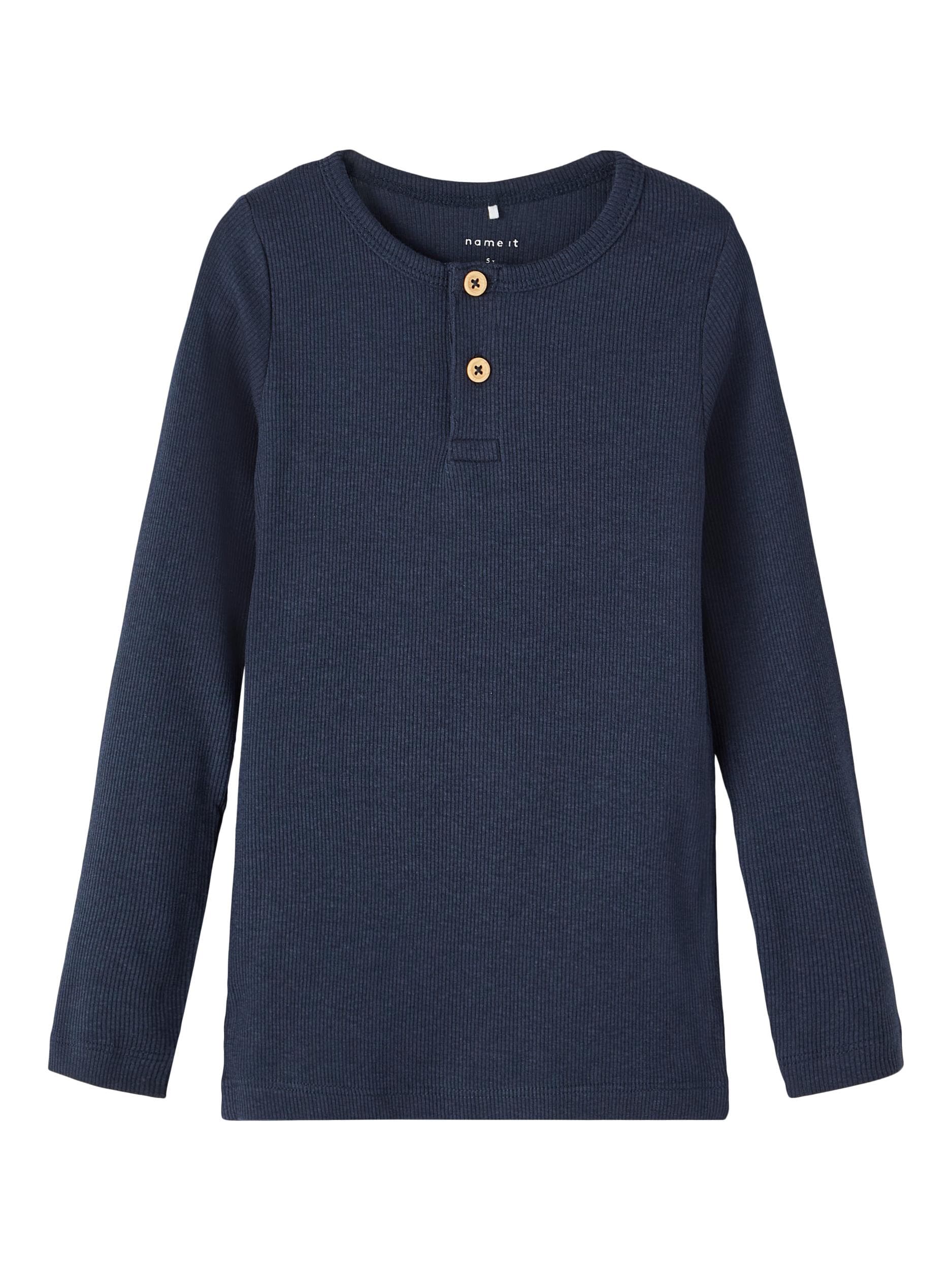 Name It - Langærmet bluse mørkeblå 92-logo