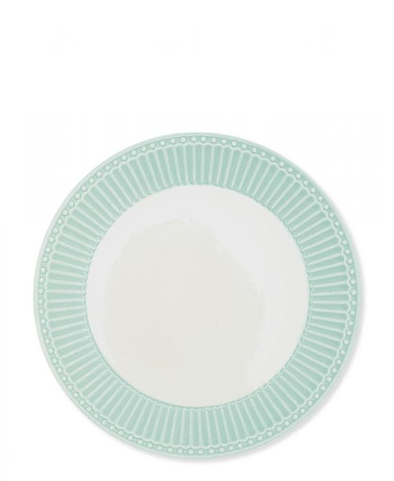 GreenGate - Everyday Alice Frokosttallerken  Mint-logo