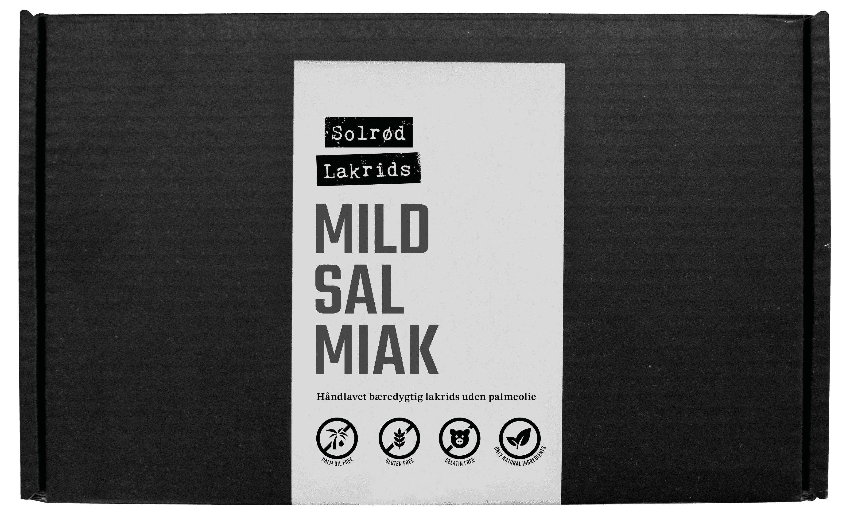 Solrød Lakrids - MILD SALMIAK 160gr. -logo