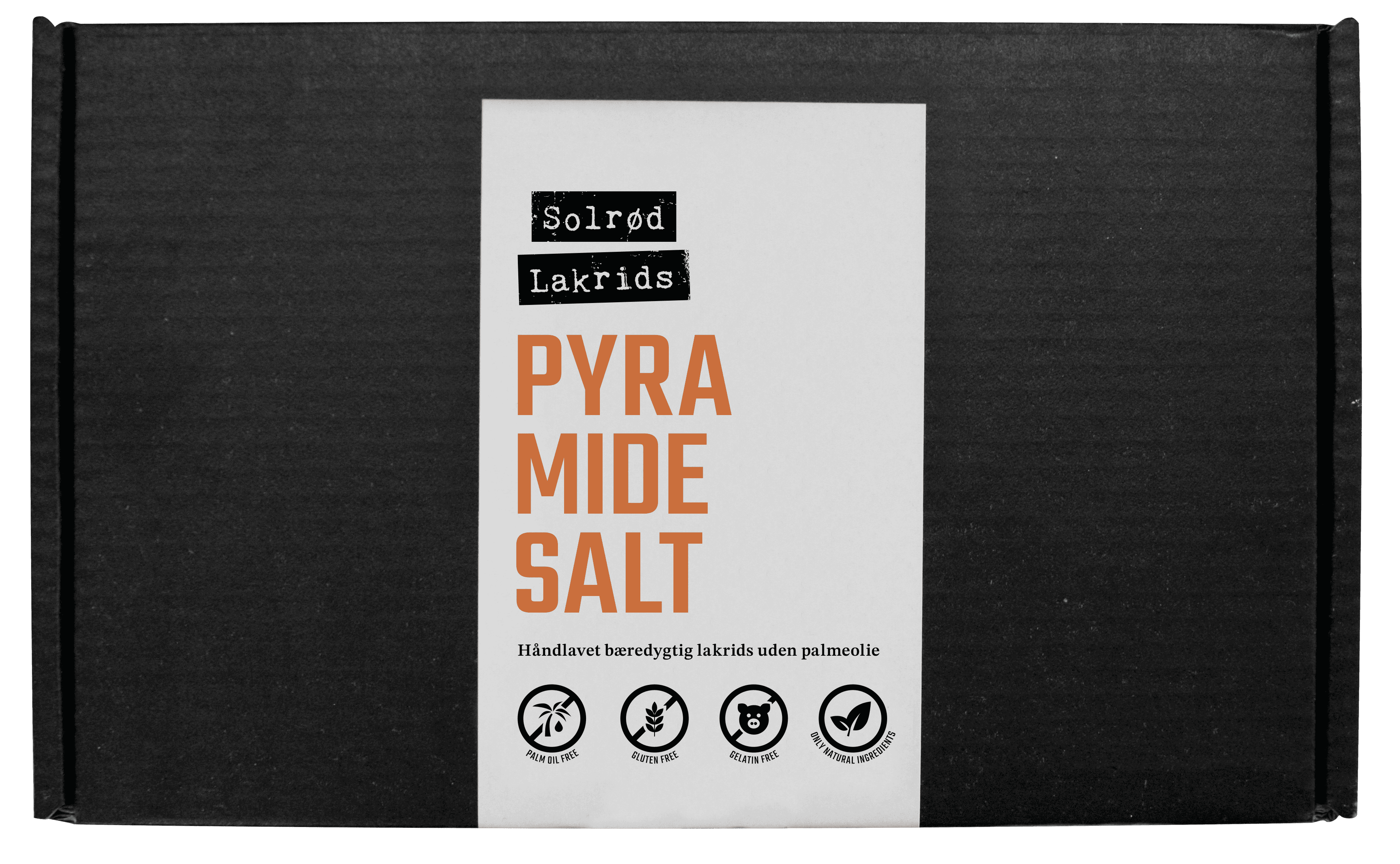 Solrød Lakrids - PYRAMIDE SALT 160gr.-logo