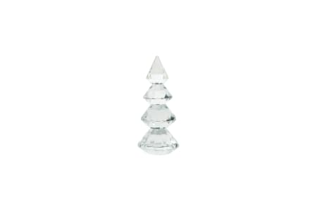 Speedtsberg krystal juletræ Klart H: 13cm.-logo