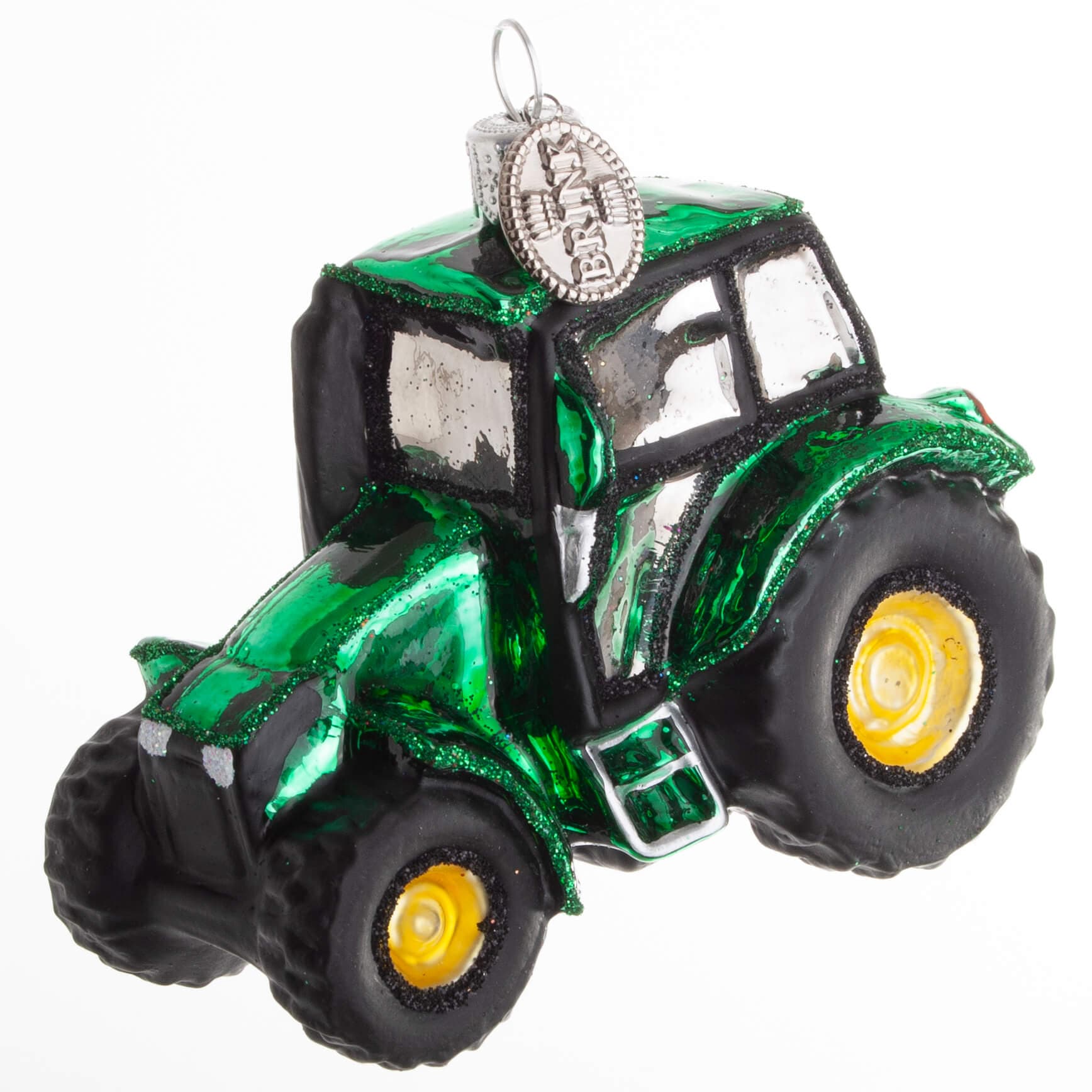 Brink Nordic grøn traktor 6x8 cm.-logo