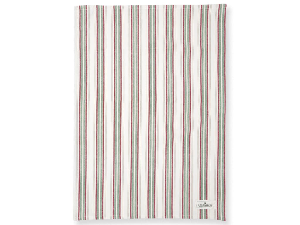 GreenGate viskestykke Carola Red-logo