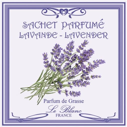 Le Blanc duftpose lavendel 11x11cm.-logo