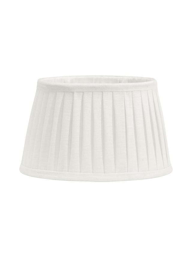 PR HOME - Indi oval lampeskærm plissé 25cm. Off White-logo