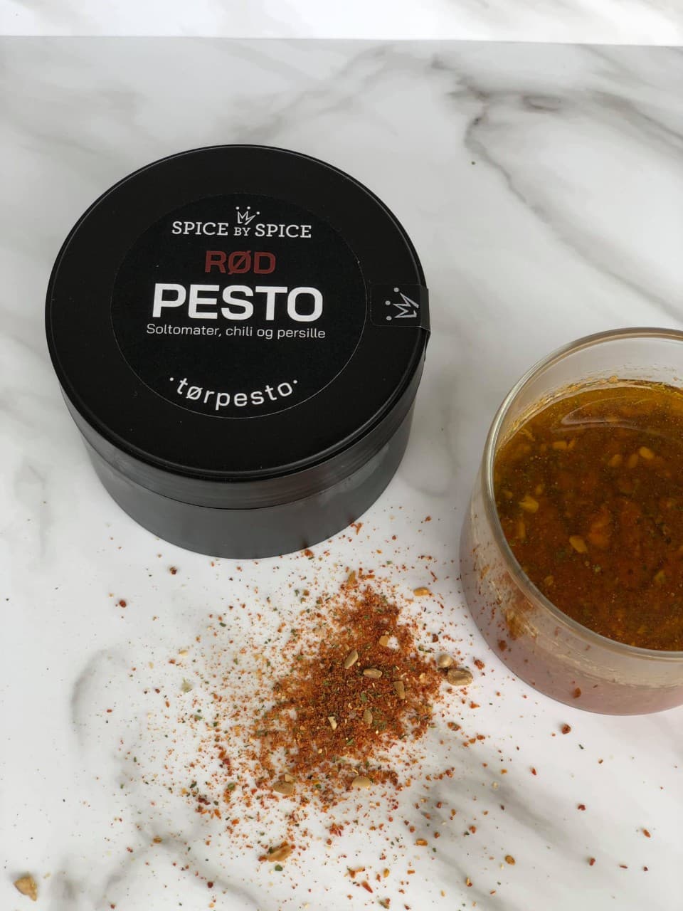 SPICE BY SPICE - Rød Pesto 80g.-logo